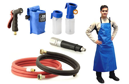 Higiene de sala y ubres